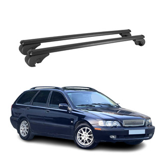 OMAC® - Black Raised Roof Rails Cross Bars