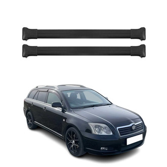 OMAC® - Black Raised Roof Rails Cross Bars