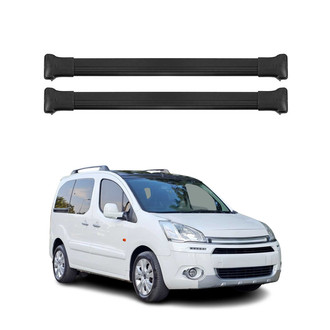OMAC® - Black Raised Roof Rails Cross Bars