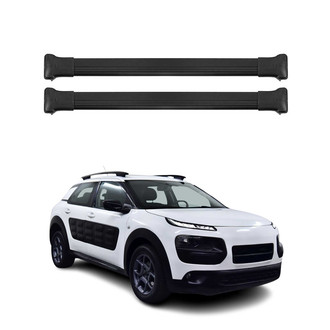 OMAC® - Black Raised Roof Rails Cross Bars