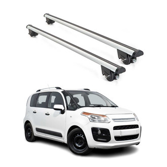 OMAC® - Silver Raised Roof Rails Cross Bars