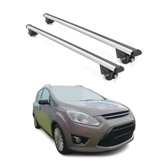 OMAC® - Gray Raised Roof Rails Cross Bars