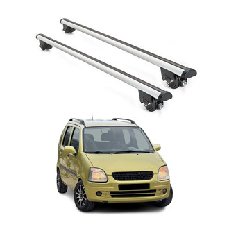 OMAC® - Silver Raised Roof Rails Cross Bars
