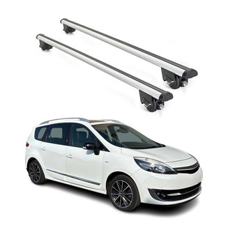 OMAC® - Silver Raised Roof Rails Cross Bars
