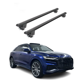 OMAC® - Black Flush-Mounted Roof Rails Cross Bars