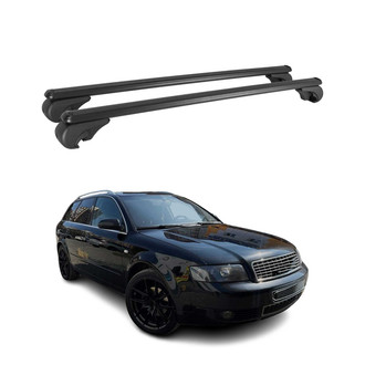 OMAC® - Black Raised Roof Rails Cross Bars
