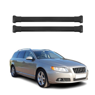 OMAC® - Black Raised Roof Rails Cross Bars