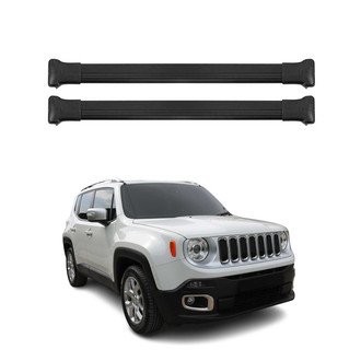 OMAC® - Black Raised Roof Rails Cross Bars