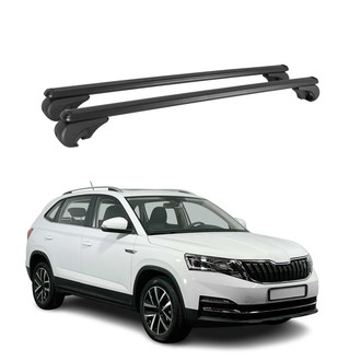 OMAC® - Black Raised Roof Rails Cross Bars