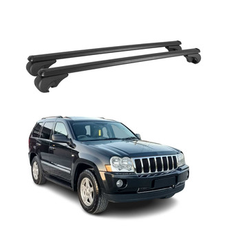 OMAC® - Black Raised Roof Rails Cross Bars