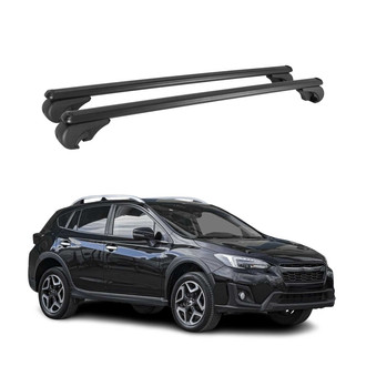 OMAC® - Black Raised Roof Rails Cross Bars