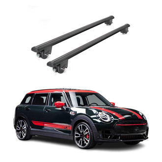 OMAC® - Black Flush-Mounted Roof Rails Cross Bars