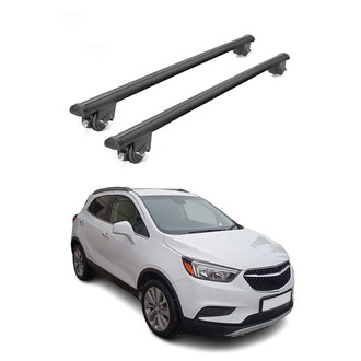 OMAC® - Black Flush-Mounted Roof Rails Cross Bars