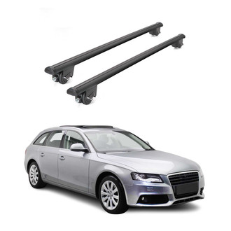OMAC® - Black Flush-Mounted Roof Rails Cross Bars