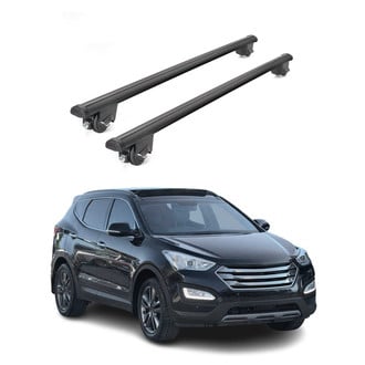 OMAC® - Black Flush-Mounted Roof Rails Cross Bars