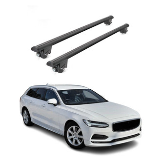 OMAC® - Black Flush-Mounted Roof Rails Cross Bars
