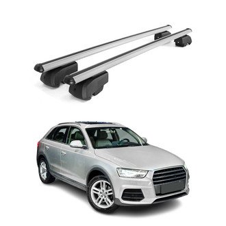 OMAC® - Gray Flush-Mounted Roof Rails Cross Bars