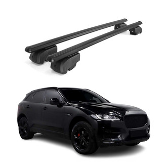 OMAC® - Black Flush-Mounted Roof Rails Cross Bars