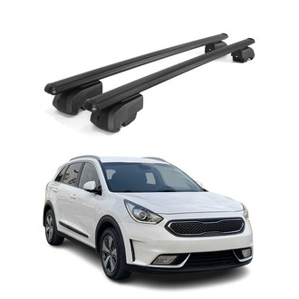 OMAC® - Black Flush-Mounted Roof Rails Cross Bars