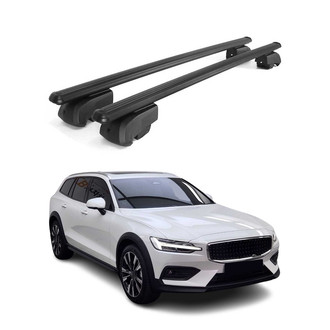 OMAC® - Black Flush-Mounted Roof Rails Cross Bars