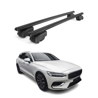 OMAC® - Black Flush-Mounted Roof Rails Cross Bars
