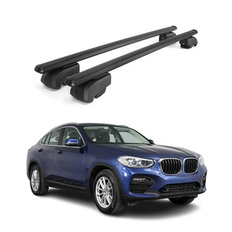 OMAC® - Black Flush-Mounted Roof Rails Cross Bars