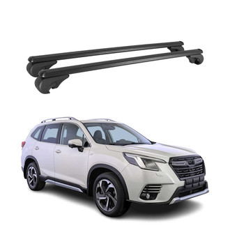 OMAC® - Black Raised Roof Rails Cross Bars