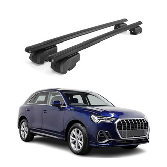 OMAC® - Black Flush-Mounted Roof Rails Cross Bars