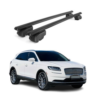 OMAC® - Black Flush-Mounted Roof Rails Cross Bars