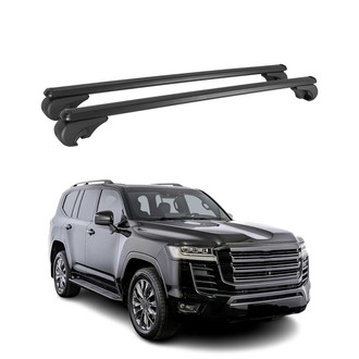 OMAC® - Black Raised Roof Rails Cross Bars
