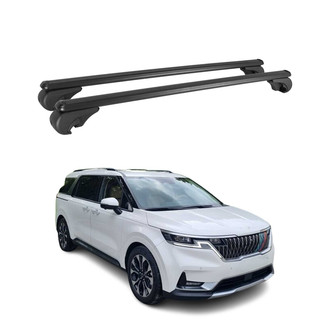 OMAC® - Black Raised Roof Rails Cross Bars