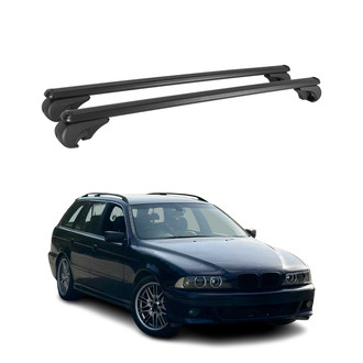 OMAC® - Black Raised Roof Rails Cross Bars