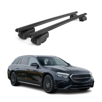 OMAC® - Black Flush-Mounted Roof Rails Cross Bars