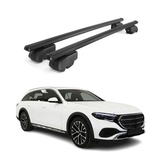 OMAC® - Black Flush-Mounted Roof Rails Cross Bars