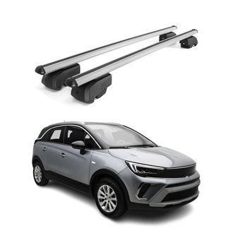 OMAC® - Gray Flush-Mounted Roof Rails Cross Bars