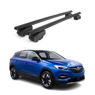 OMAC® - Black Flush-Mounted Roof Rails Cross Bars
