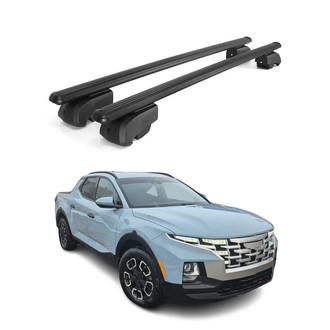 OMAC® - Black Flush-Mounted Roof Rails Cross Bars