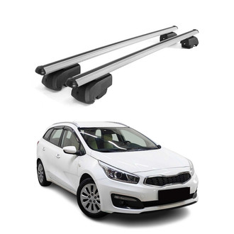OMAC® - Gray Flush-Mounted Roof Rails Cross Bars
