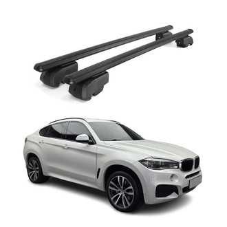 OMAC® - Black Flush-Mounted Roof Rails Cross Bars