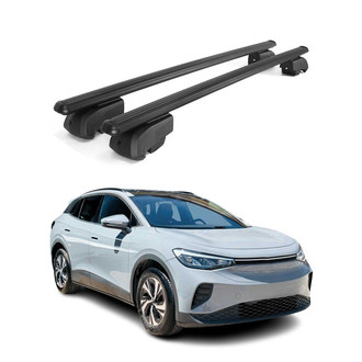 OMAC® - Black Flush-Mounted Roof Rails Cross Bars