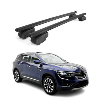 OMAC® - Black Flush-Mounted Roof Rails Cross Bars