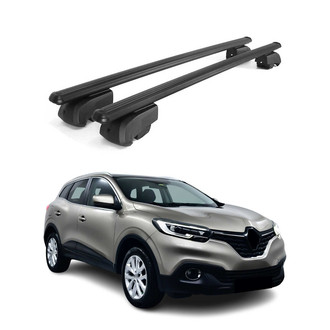OMAC® - Black Flush-Mounted Roof Rails Cross Bars