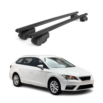 OMAC® - Black Flush-Mounted Roof Rails Cross Bars