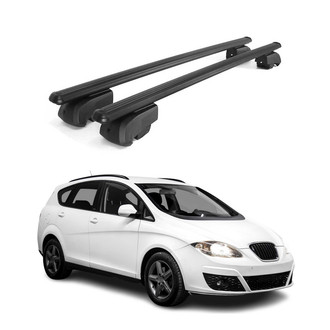 OMAC® - Black Flush-Mounted Roof Rails Cross Bars