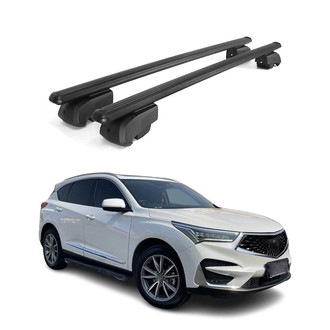 OMAC® - Black Flush-Mounted Roof Rails Cross Bars