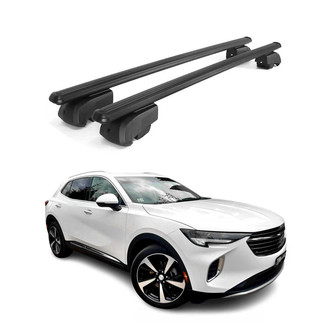 OMAC® - Black Flush-Mounted Roof Rails Cross Bars