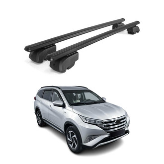 OMAC® - Black Flush-Mounted Roof Rails Cross Bars