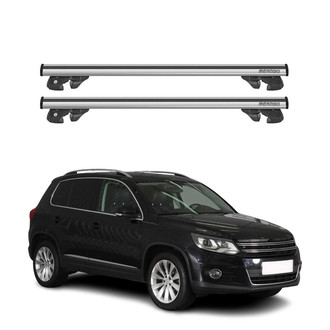 OMAC® - Gray Raised Roof Rails Cross Bars
