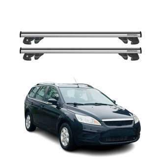 OMAC® U024863 - Gray Raised Roof Rails Cross Bars