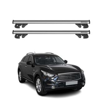 OMAC® - Gray Raised Roof Rails Cross Bars